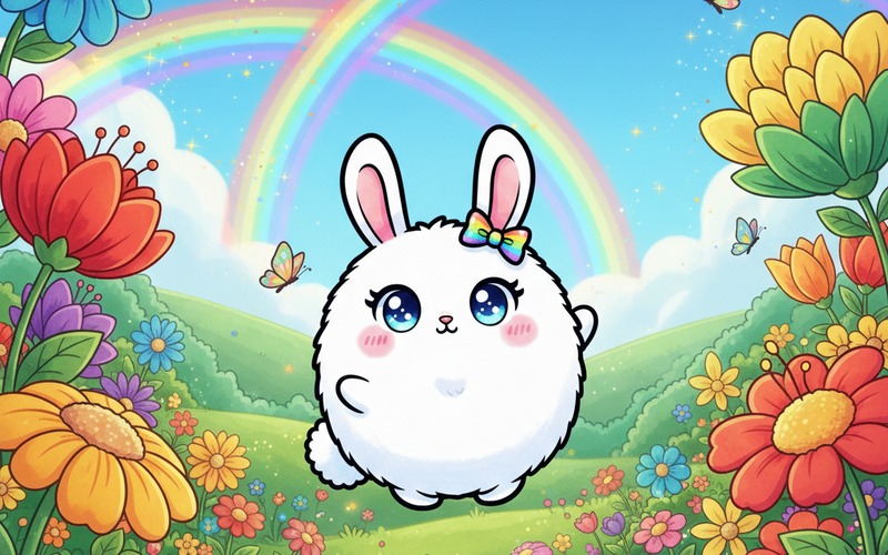 Momo Finds the Rainbow